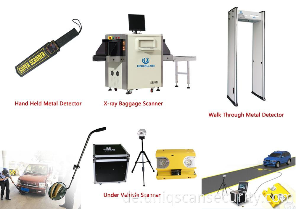 Beweglich unter dem Fahrzeugüberwachungssystem UV300-M-Scanner-Sicherheitsausrüstungsüberprüfung in Hotels, Gefängnissen, Kontrollpunkten usw